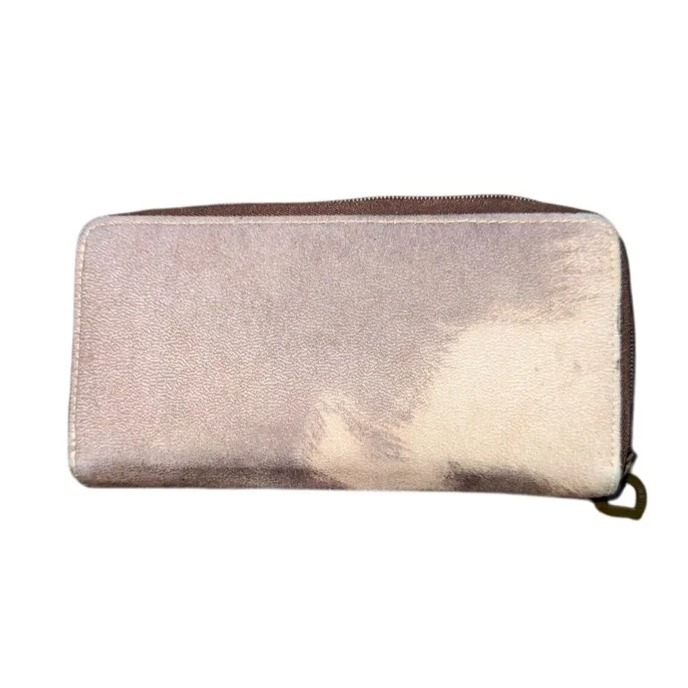 Gigi Hill Los Angeles Multicolor Animal Print Wallet